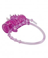 Anel Magico vibrador em Silicone Com Laço Retardador