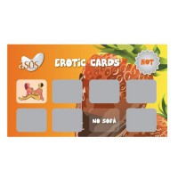 Raspadinha Erotic Cards c/ 1 unidades - Hot