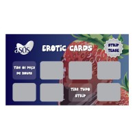 Raspadinha Erotic Cards c/ 1 unidades - Strip Tease